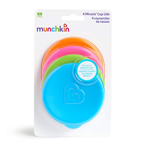Munchkin Miracle 360 Cup Lids, 4 Count | Top Toys