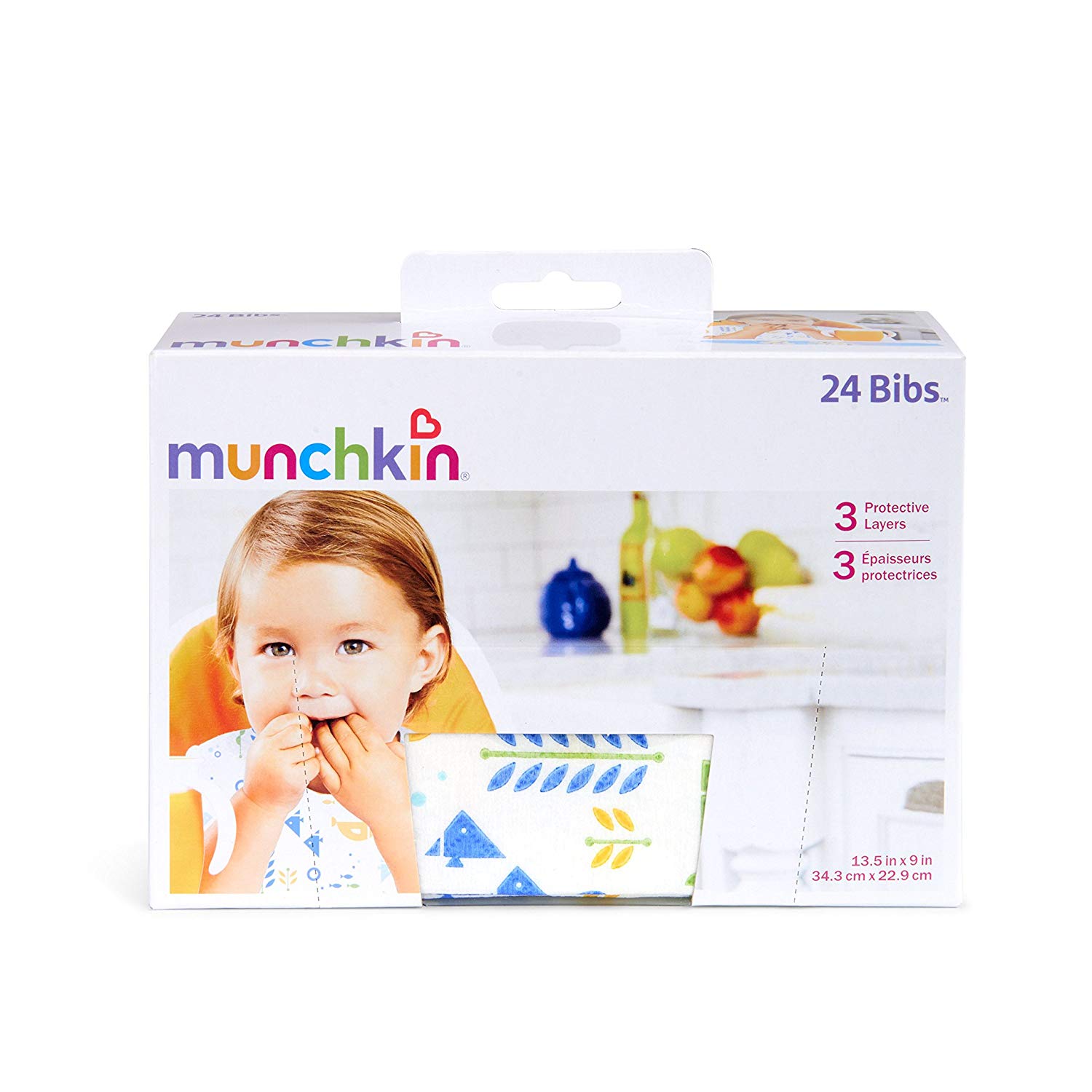 Munchkin Disposable Bibs, 24 Pack | Top Toys