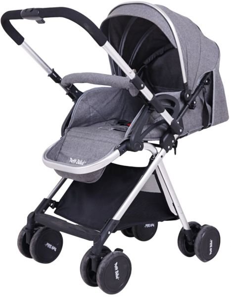 Petit Bebe Baby Stroller For Unisex Black Grey Top Toys Petit Bebe Baby Stroller For Unisex Black Grey Top Toys