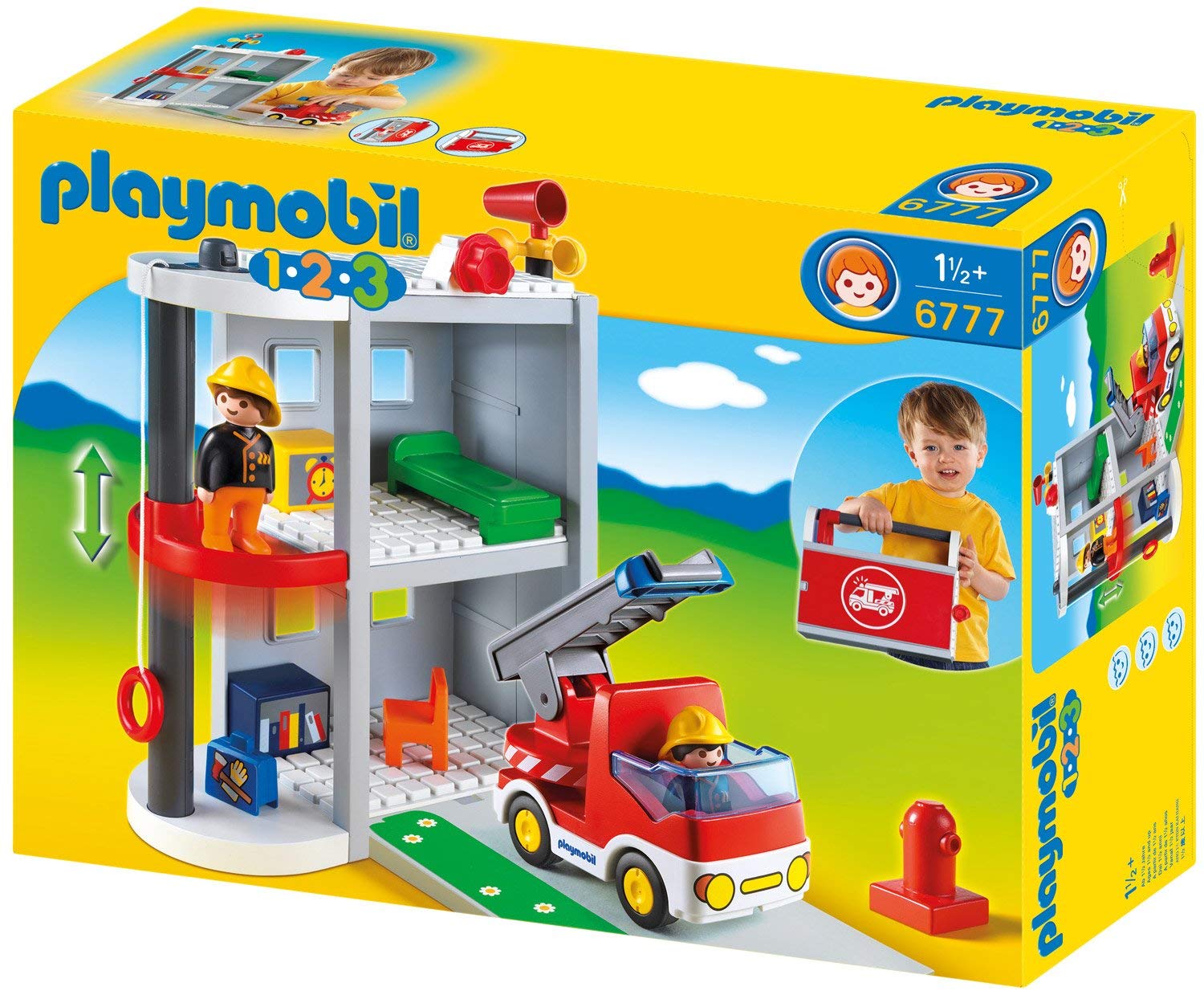 Playmobil Take Along Fire Station, Playmobil