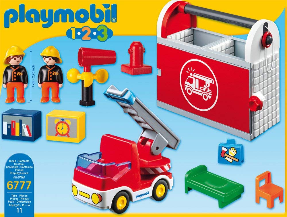 playmobil 123 fire station