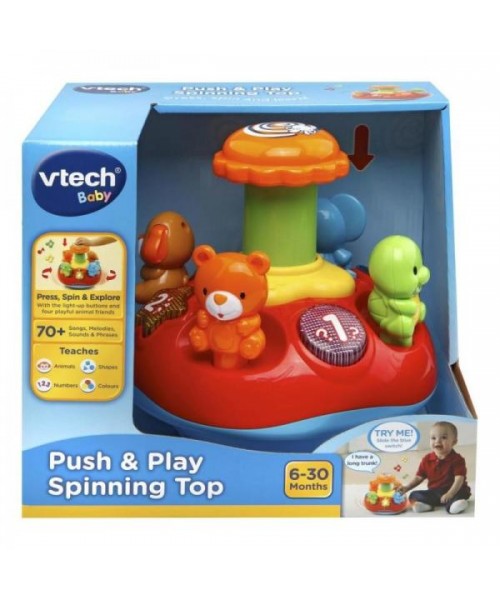 push and spin baby toy