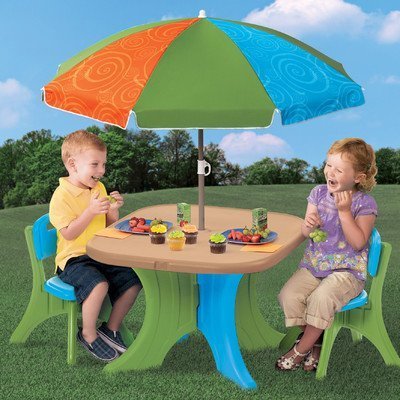 The Step2 Company Play and Shade Patio Set 8347 Top Toys