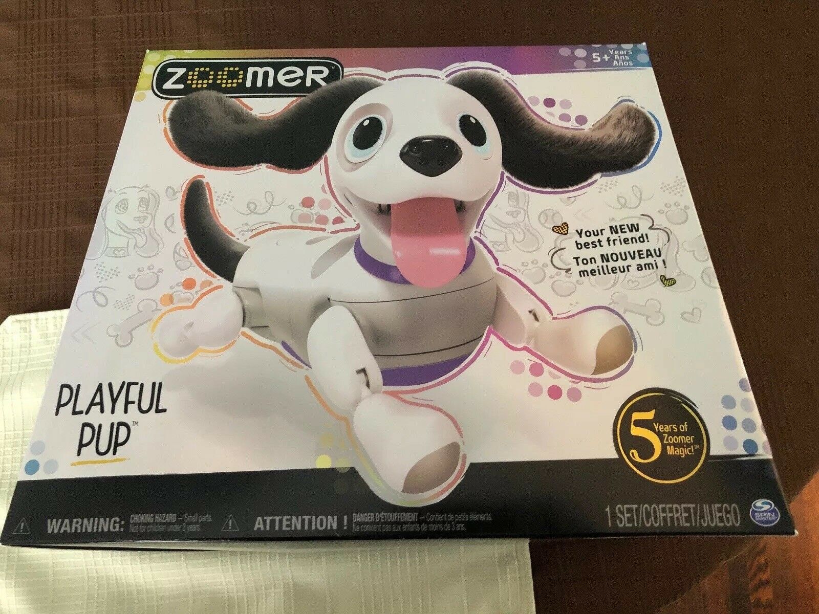 Zoomer Playful Pup Interactive Robot Puppy