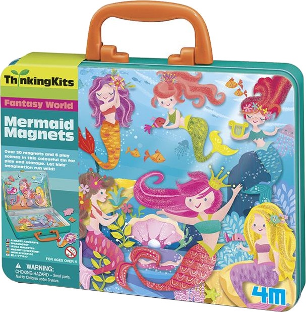 4M THINKING KITS FANTASY WORLD MERMAID MAGNETS Top Toys