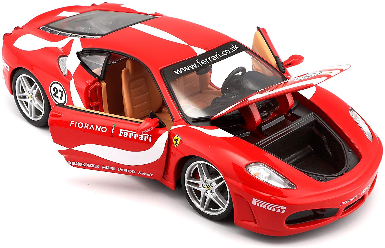 1/24 Bburago Ferrari F430 (Red) Diecast Car Model