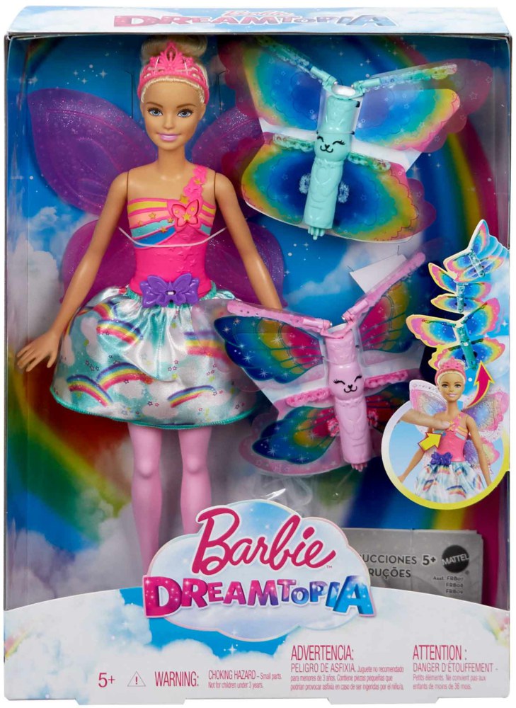 Barbie Flying Wings Feature Fairy Top Toys