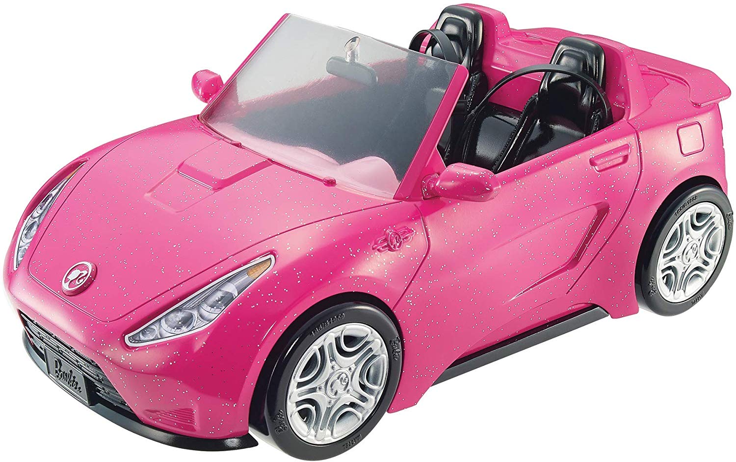 Barbie Glam Convertible Pink Car | Top Toys