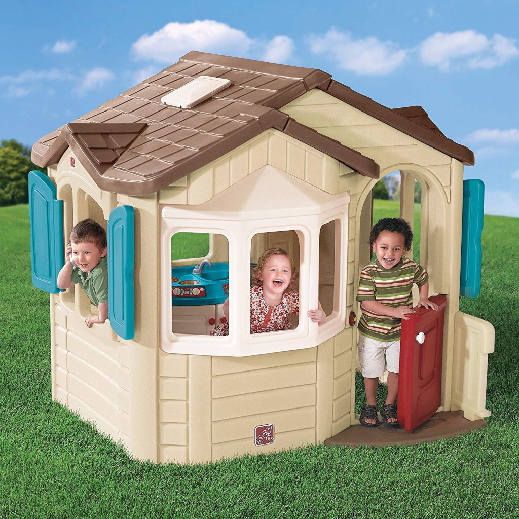 The Welcome Home Playhouse is a classically styled playhouse that blends wi...