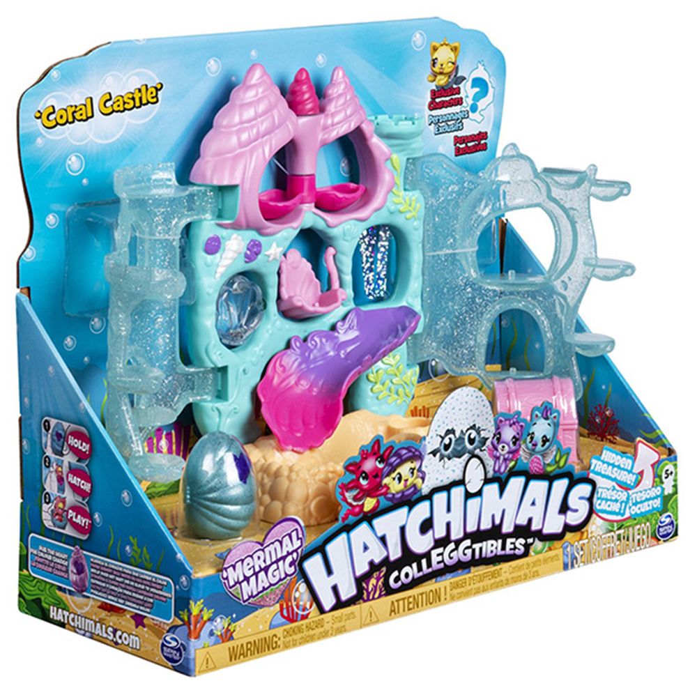 Hatchimals coral castle top