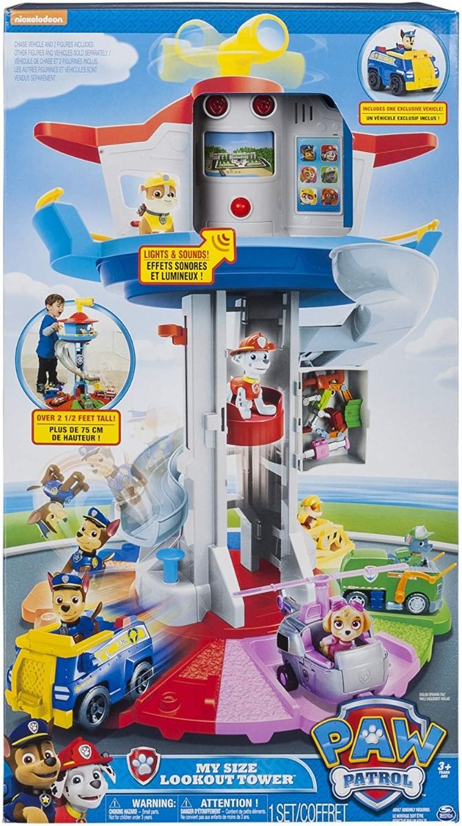 reflect character rhythm PAW Patrol Lookout Tower | Top Toys