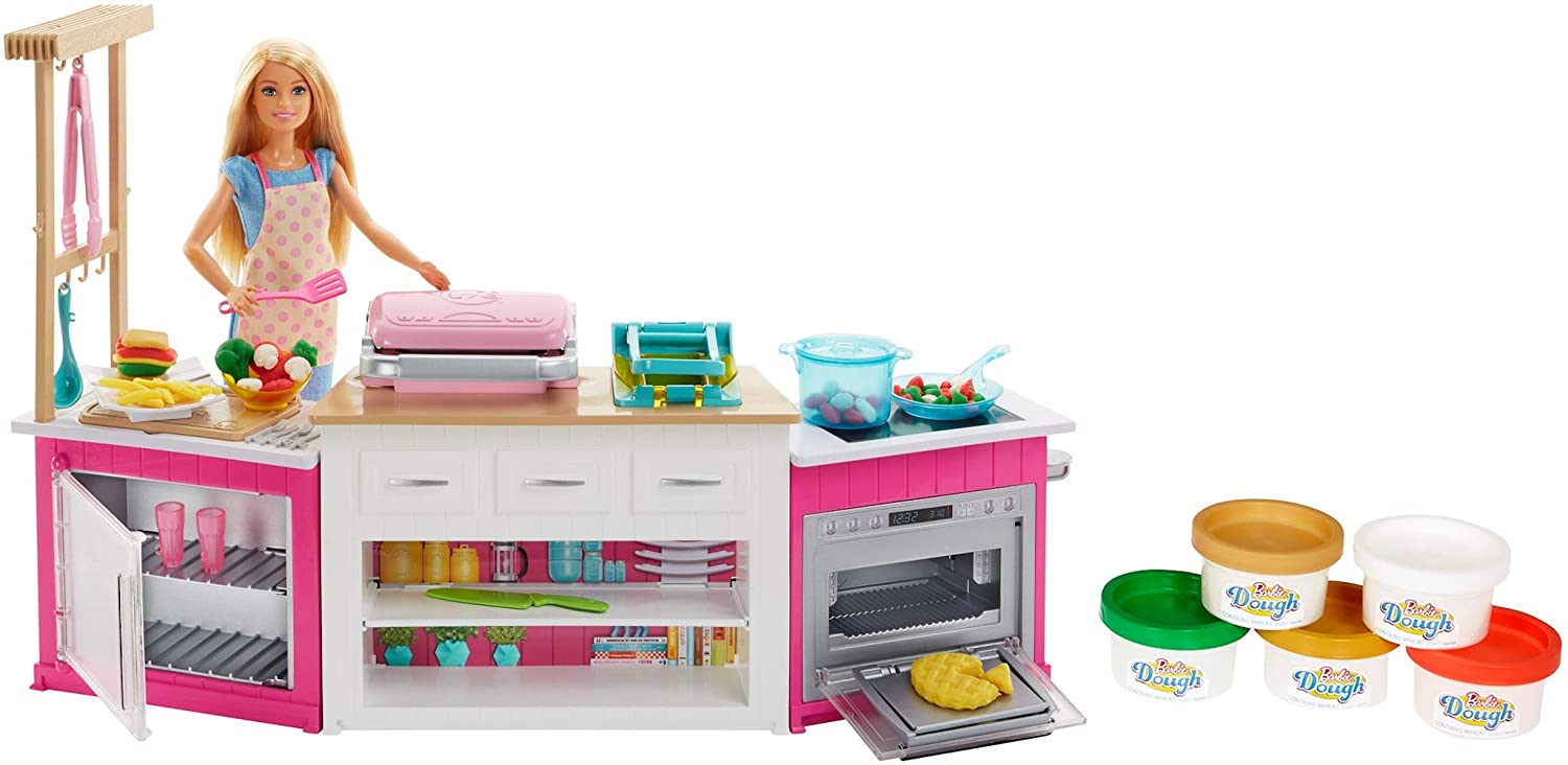 Barbie careers bakery chef doll and playset on sale