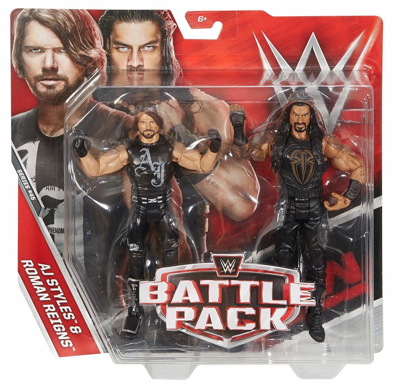 Roman Reigns Action Series 45 Figure, 2 Pack | Top Toys
