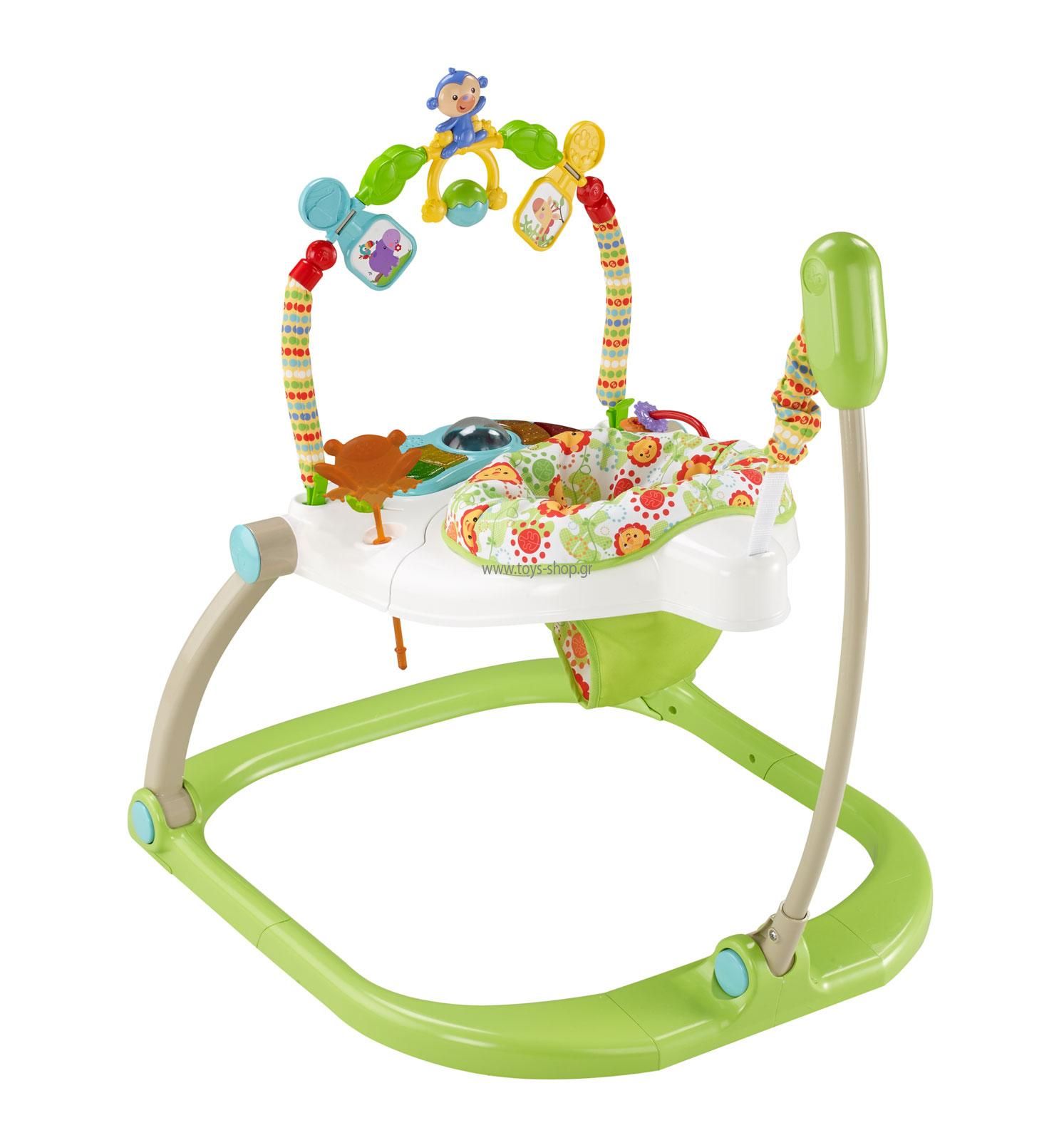 Fisher Price Rainforest Spacesaver Jumperoo Top Toys