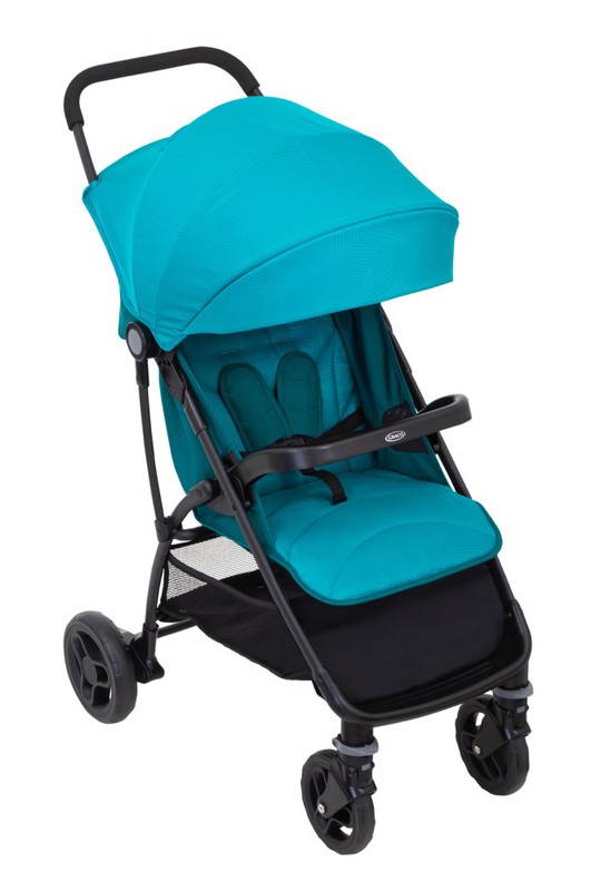 Graco Breaze Lite Baby Stroller Aqua Blue