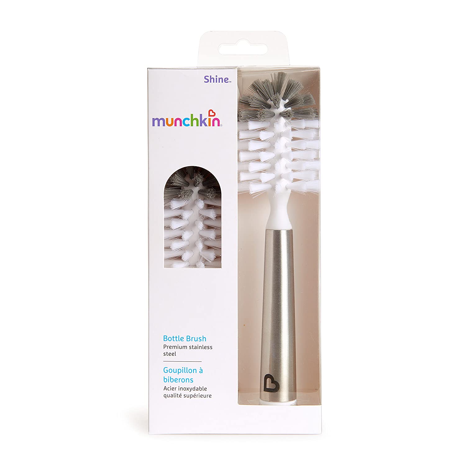 Munchkin stainless store steel bottle brush