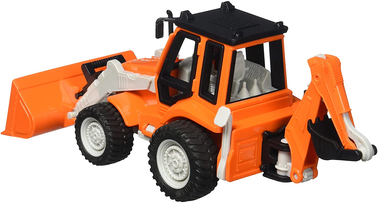 DRIVEN Micro Backhoe Loader | Top Toys
