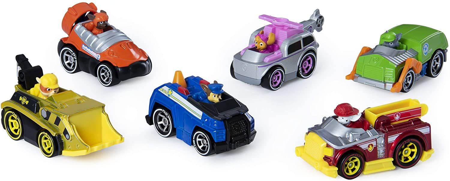Paw patrol 2025 metal cars