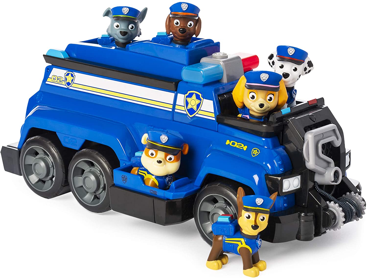 Paw Patrol Team Rescue Chase Police Cruiser Vehicle Top Toys