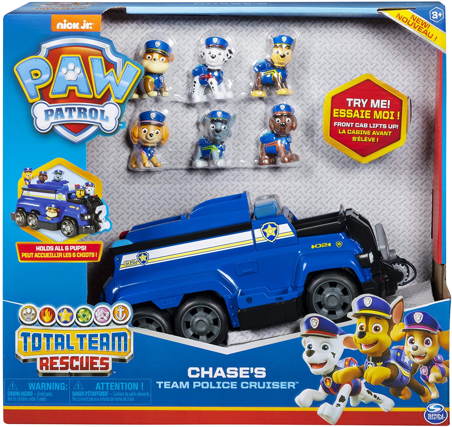 Patrol Team Rescue Chase Police Vehicle | Top Toys