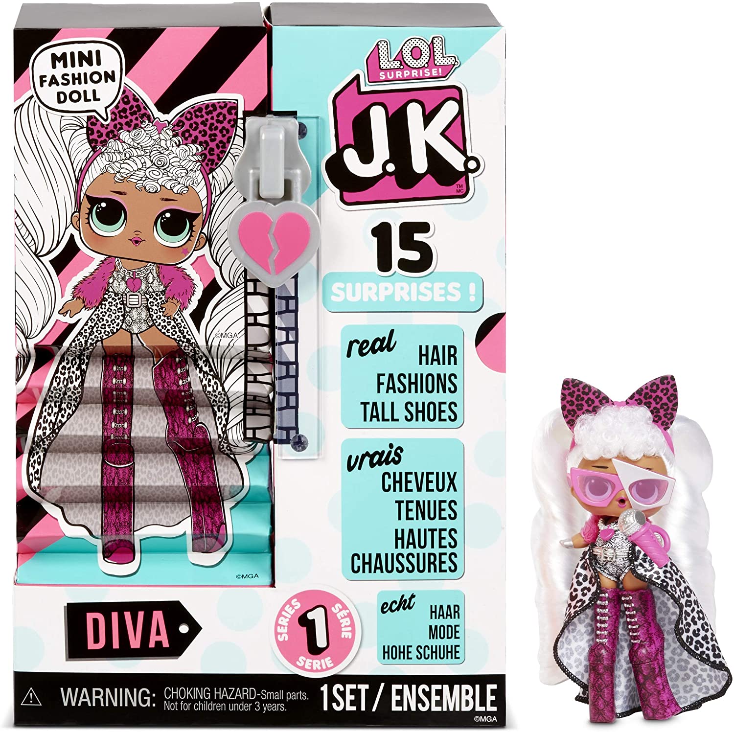 . Surprise! JK Diva Mini Fashion Doll | Top Toys