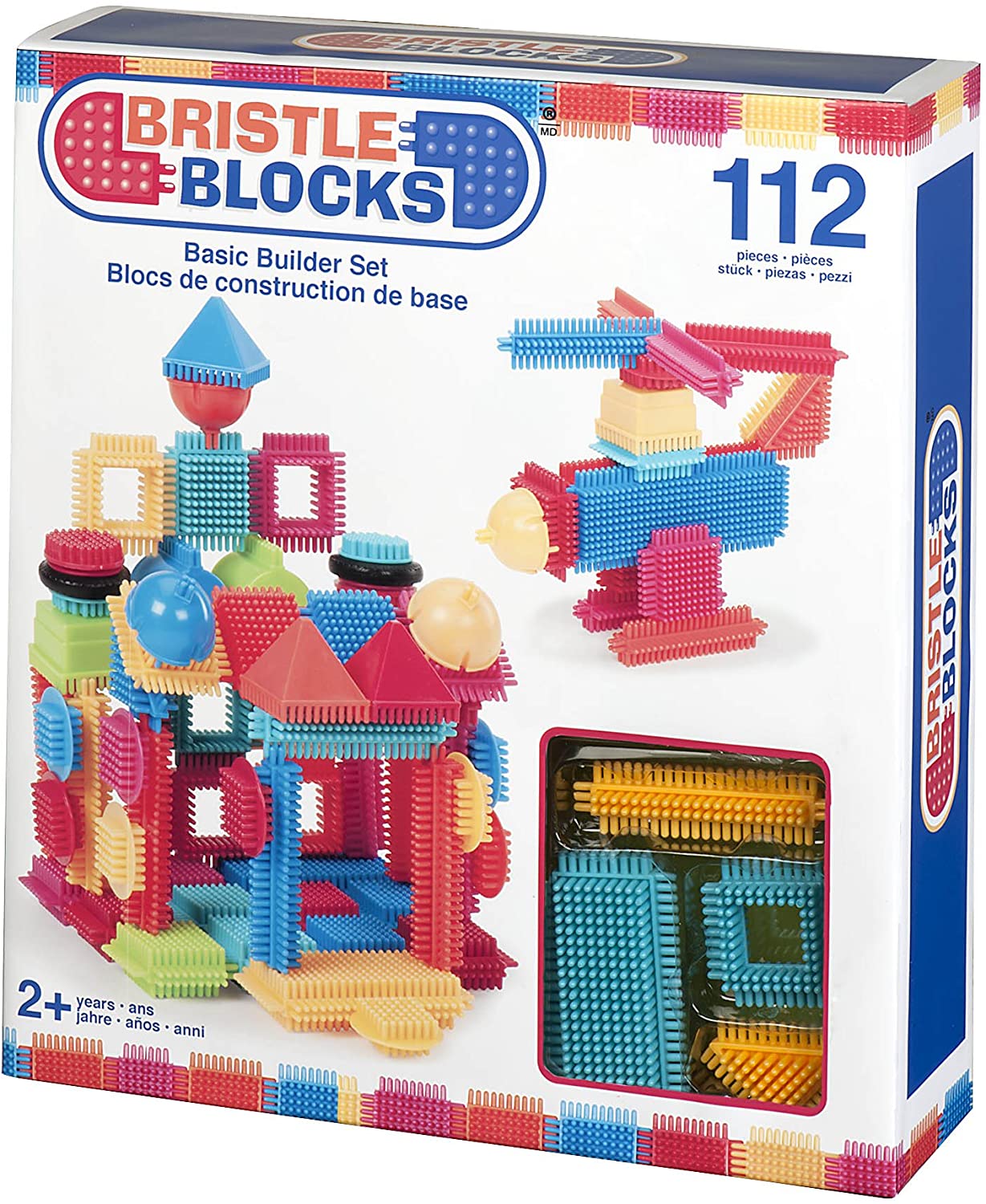 Bristle Blocks by Battat The Official Bristle Blocks 112Piece