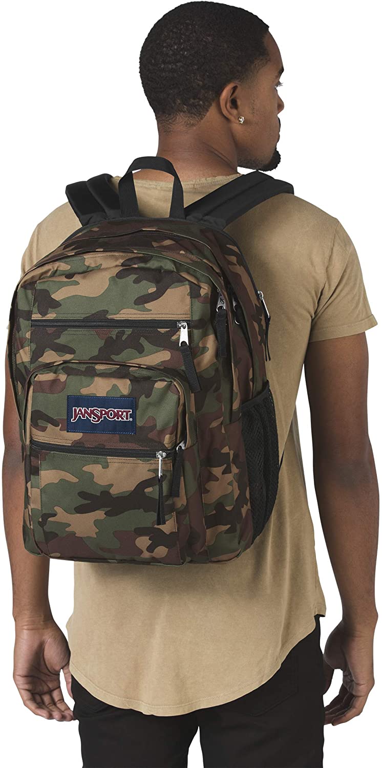 Jansport big sales student camouflage backpack
