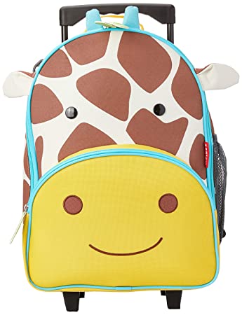 Skip Hop Zoo Kid Rolling Luggage Giraffe Top Toys