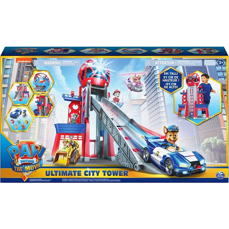 PAW Patrol Movie Ultimate City Transforming Tower Playset Top Toys