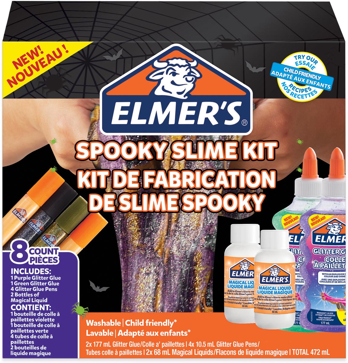 Elmer's - Slime Kit Spooky  Buy at Best Price from Mumzworld