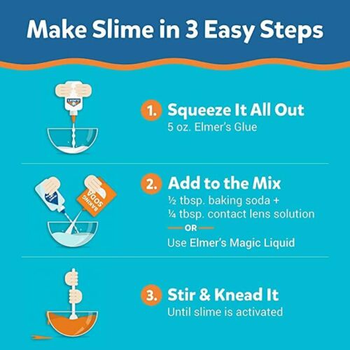 Elmers - kit de conception pour Slime - Frosty Glacial Pas Cher