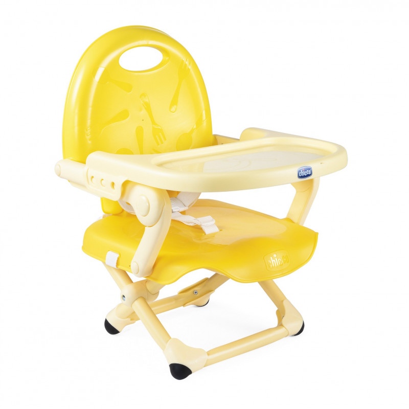 chicco Foldable Feeding Chair Pocket Snack Top Toys