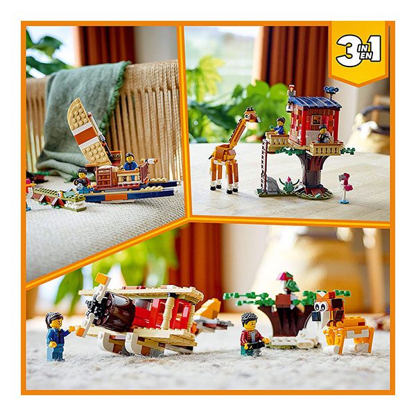 safari treehouse lego