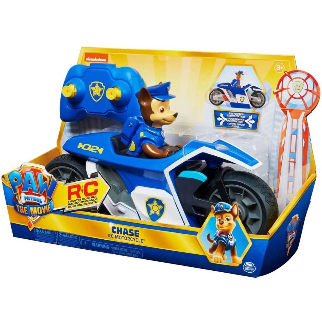 paw patrol motorcycle toy
