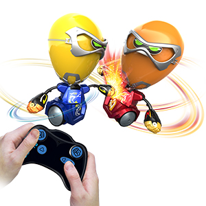 Silverlit Robo Kombat Balloon Puncher, robot, Different game modes  Compete with one or more robots. The robot will automatically attack or  defend. When one of the robots explodes the opponent's