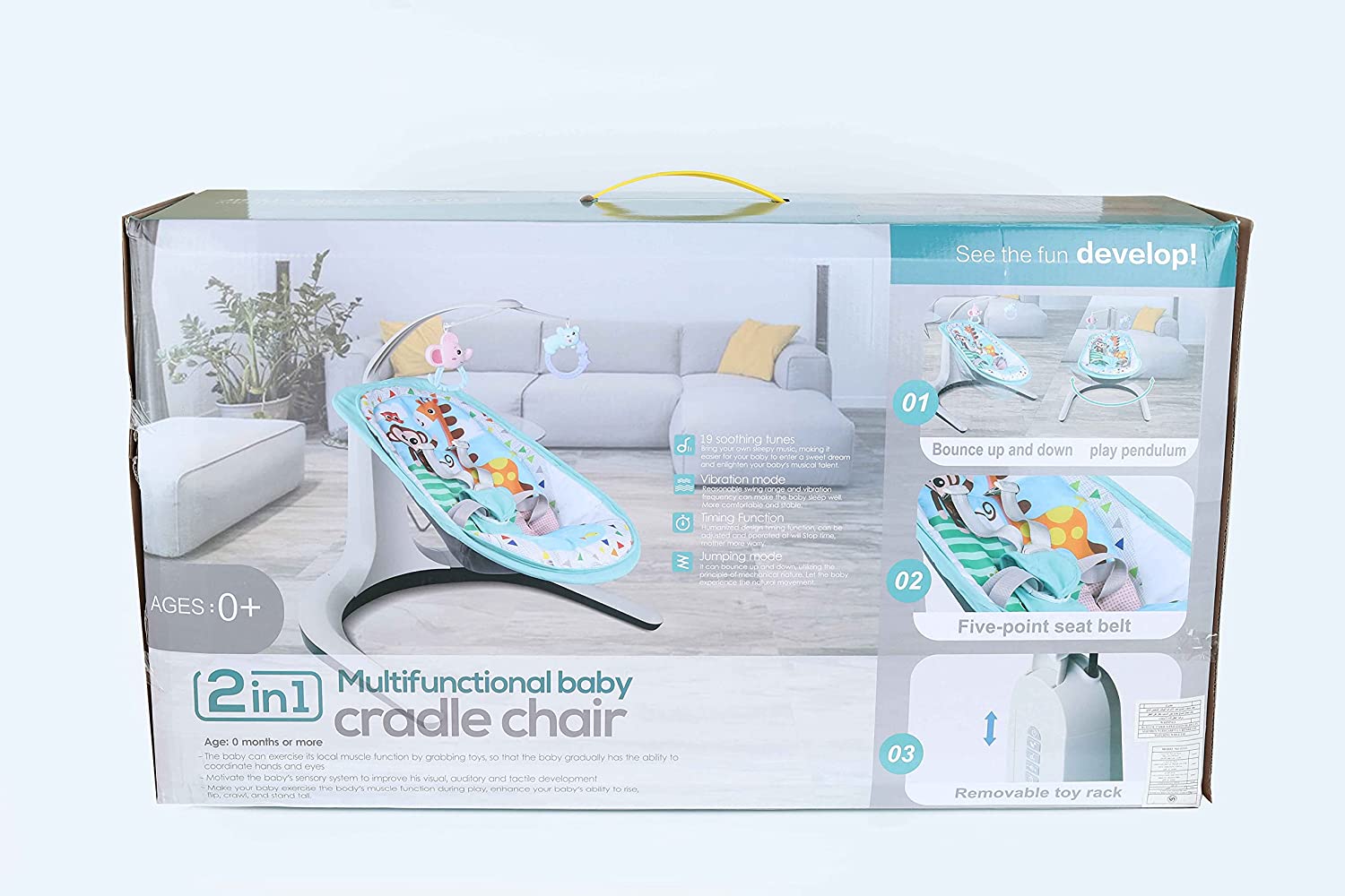 2 in 1 multifunctional baby deals cradle chair