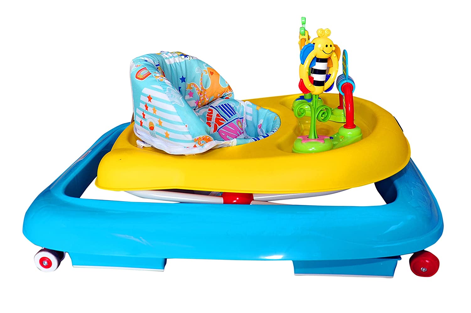Evenflo Baby Walker with Adjustable Height and Toys