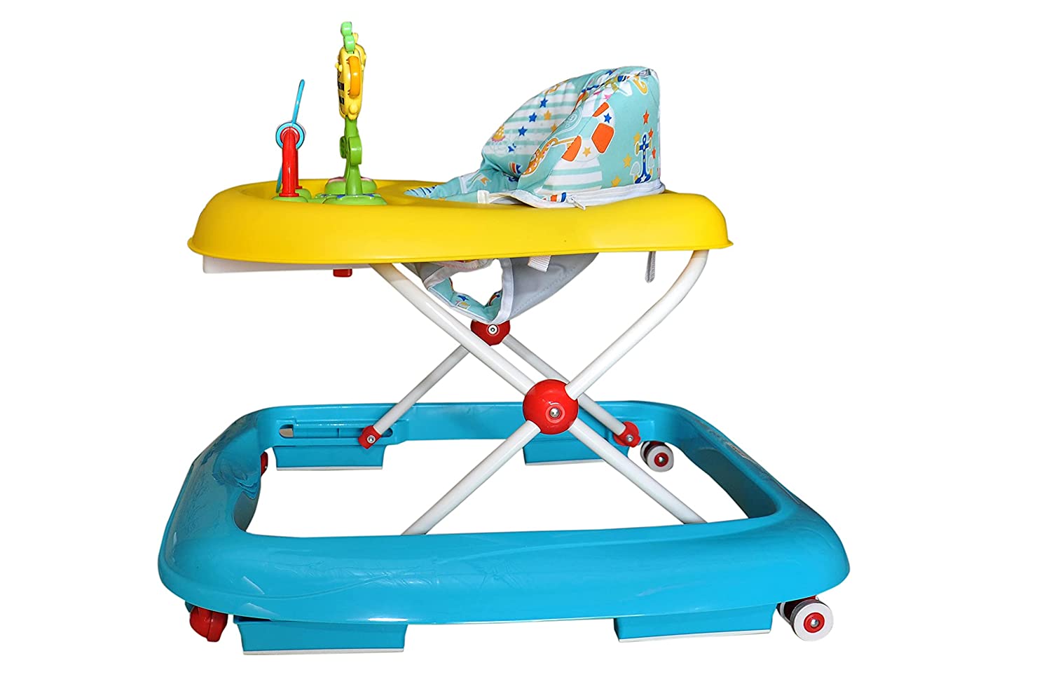 Evenflo Baby Walker with Adjustable Height and Toys
